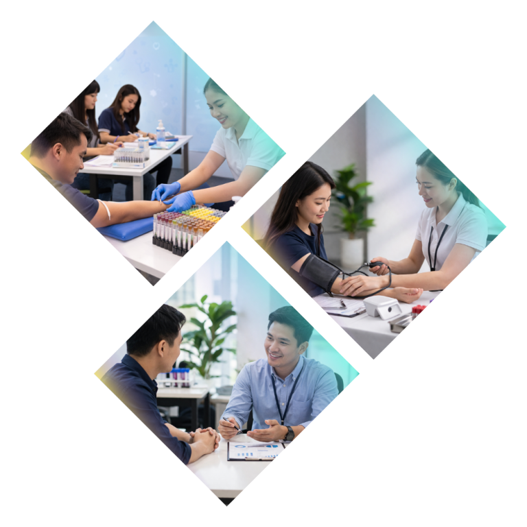 Onsite Health Screening in Singapore by ESG Wellness